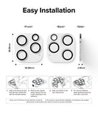 iPhone 15 Pro | Camera Protector Glass [2 Pack] - Easy Installation