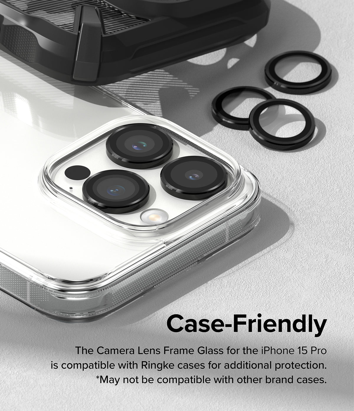 iPhone 15 Pro | Camera Lens Frame Glass | Ringke Official Store