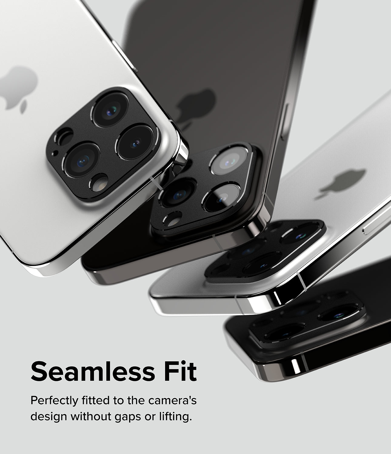 iPhone 15 Pro Max / 15 Pro | Camera Styling - Seamless Fit. Perfectly fitted to the camera's design without gaps or lifting. 