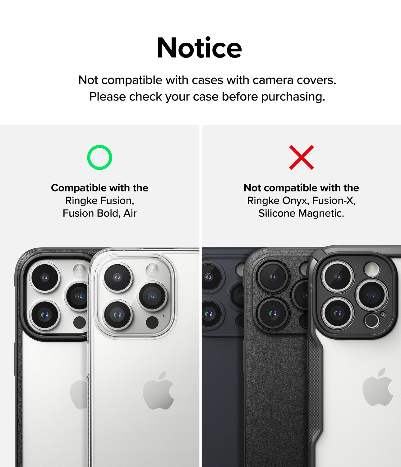 iPhone 15 Pro Max / iPhone 15 Pro | Camera Styling | Ringke
