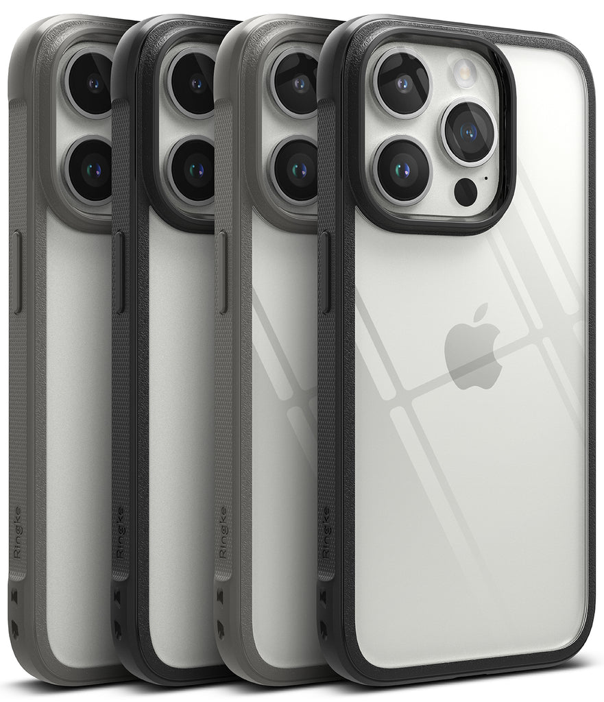 iPhone 15 Pro Case | Fusion Bold - Clear Back / Matte Clear Back 