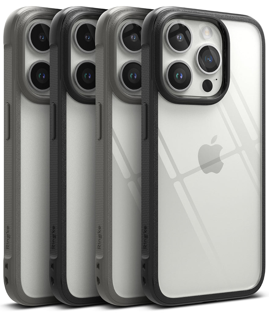 iPhone 15 Pro Max Case | Fusion Bold - Clear Back / Matte Clear Back 