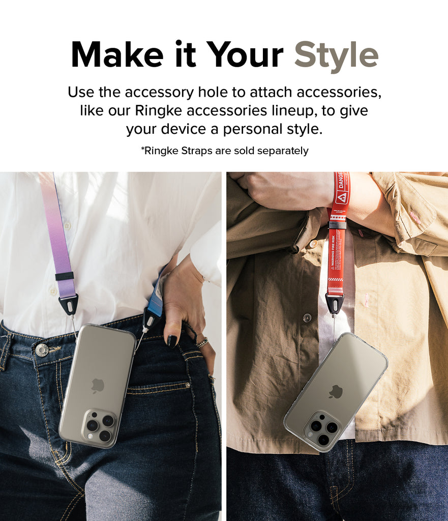 iPhone 15 Pro Case | Fusion - Matte Clear - Rich Matte finish