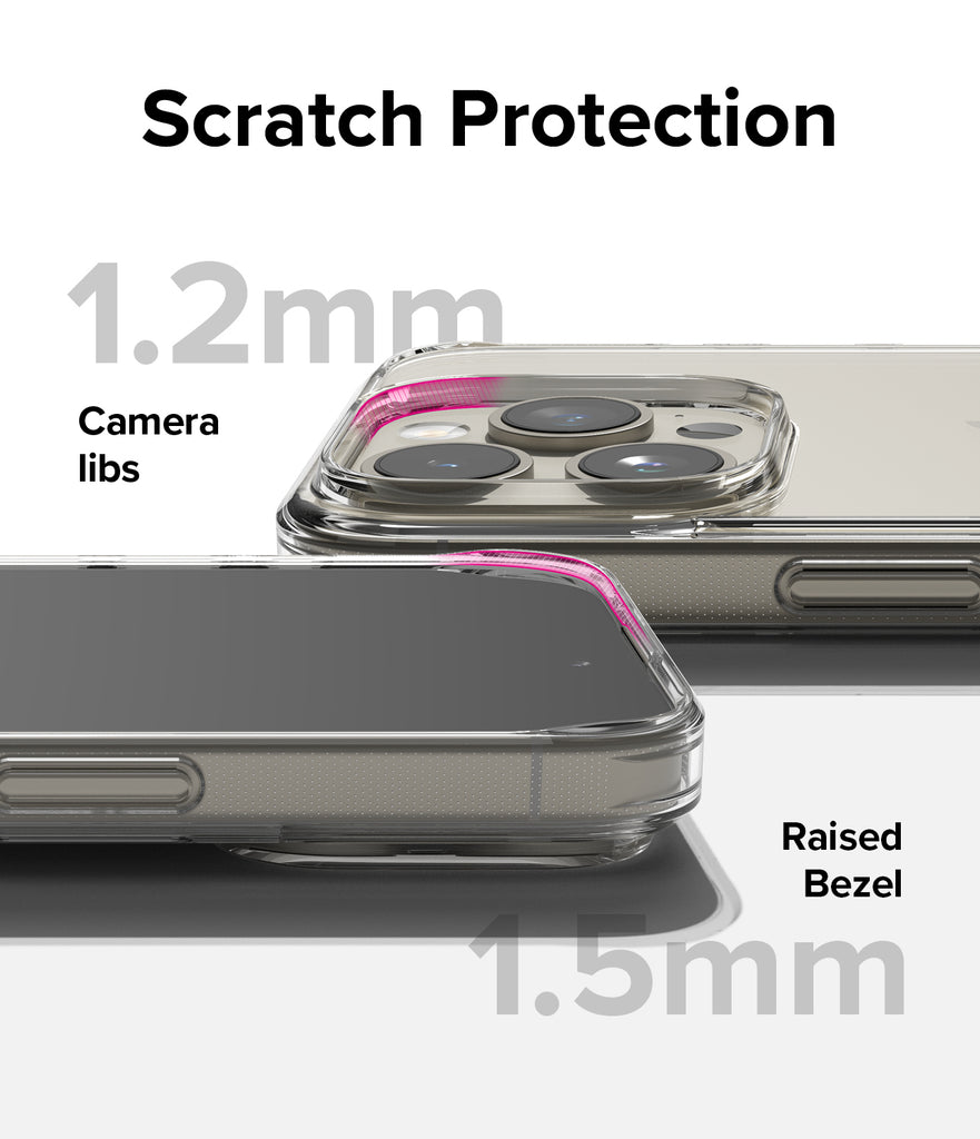 iPhone 15 Pro Case | Fusion - Clear / Matte Clear