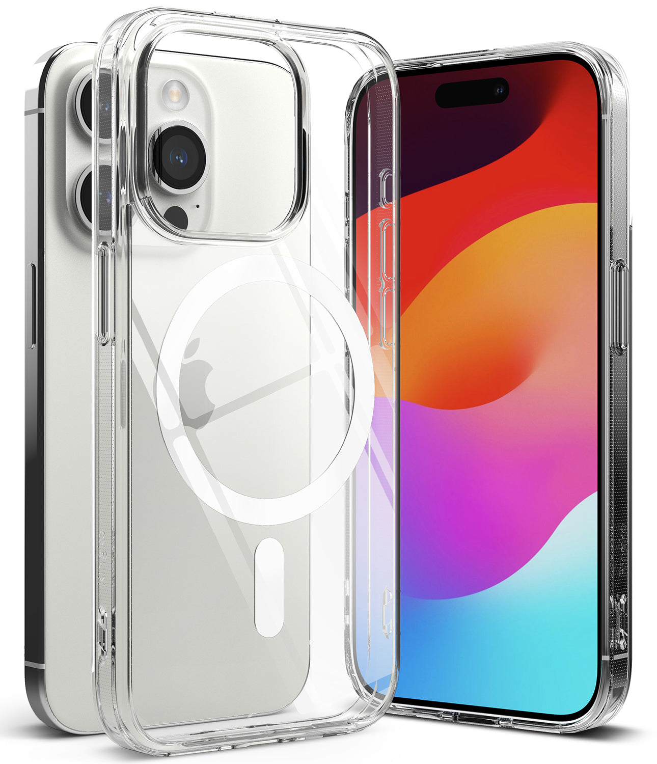iPhone 15 Pro Case | Fusion Magnetic - Clear