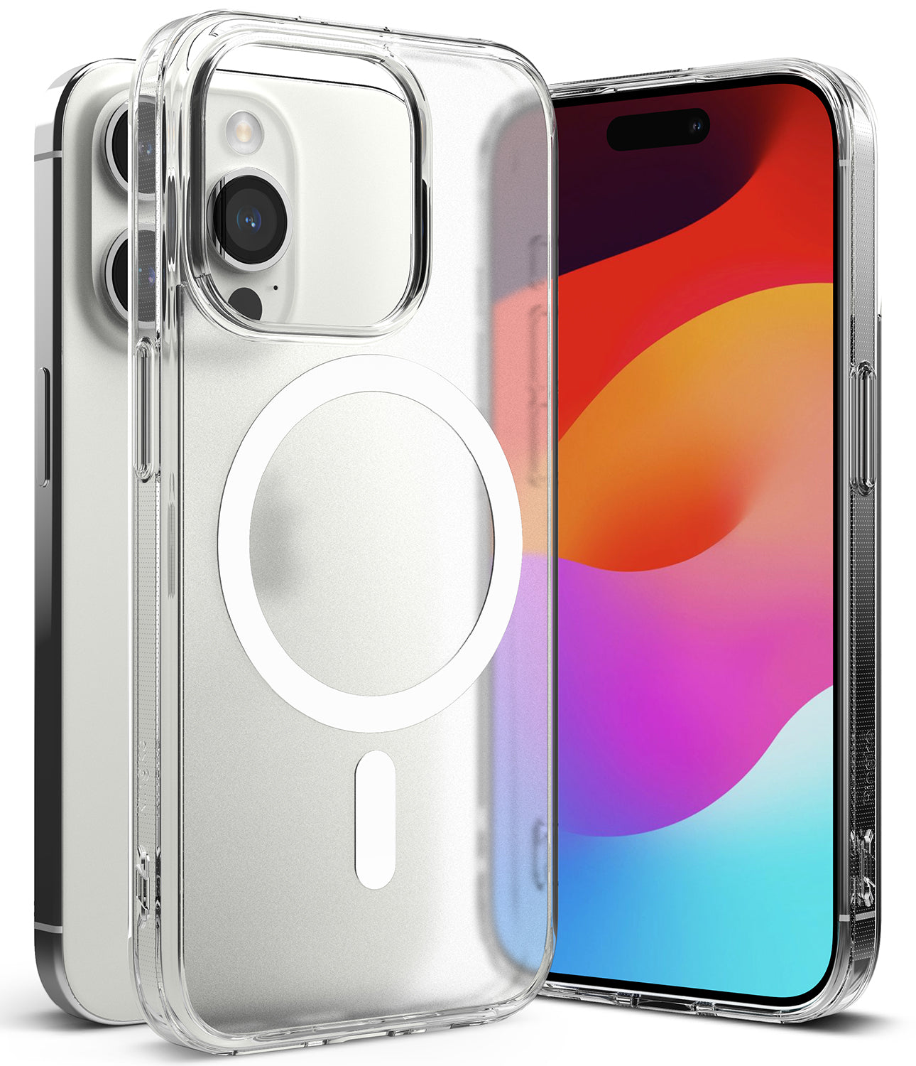iPhone 15 Pro Case | Fusion Magnetic - Matte Clear