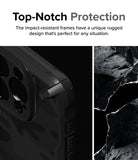 iPhone 15 Pro Case | Fusion-X - Camo Black - Top-Notch Protection. The impact-resistant frame have a unique rugged design that's perfect for any situation.