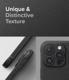 iPhone 15 Pro Case | Onyx - Black - Unique and Distinctive Texture.