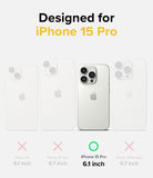 iPhone 15 Pro Case | Onyx Design - Checkerboard Yellow - Designed for iPhone 15 Pro