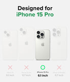 iPhone 15 Pro Case | Onyx Design - Action Painting - Designed for iPhone 15 Pro