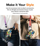 iPhone 15 Pro Case | Onyx Design - Sticker - Make it Your Style. Use the accessory hole to attach accessories, like our Ringke accessories lineup, to give your device a personal style.