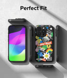 iPhone 15 Pro Case | Onyx Design - Sticker - Perfect Fit