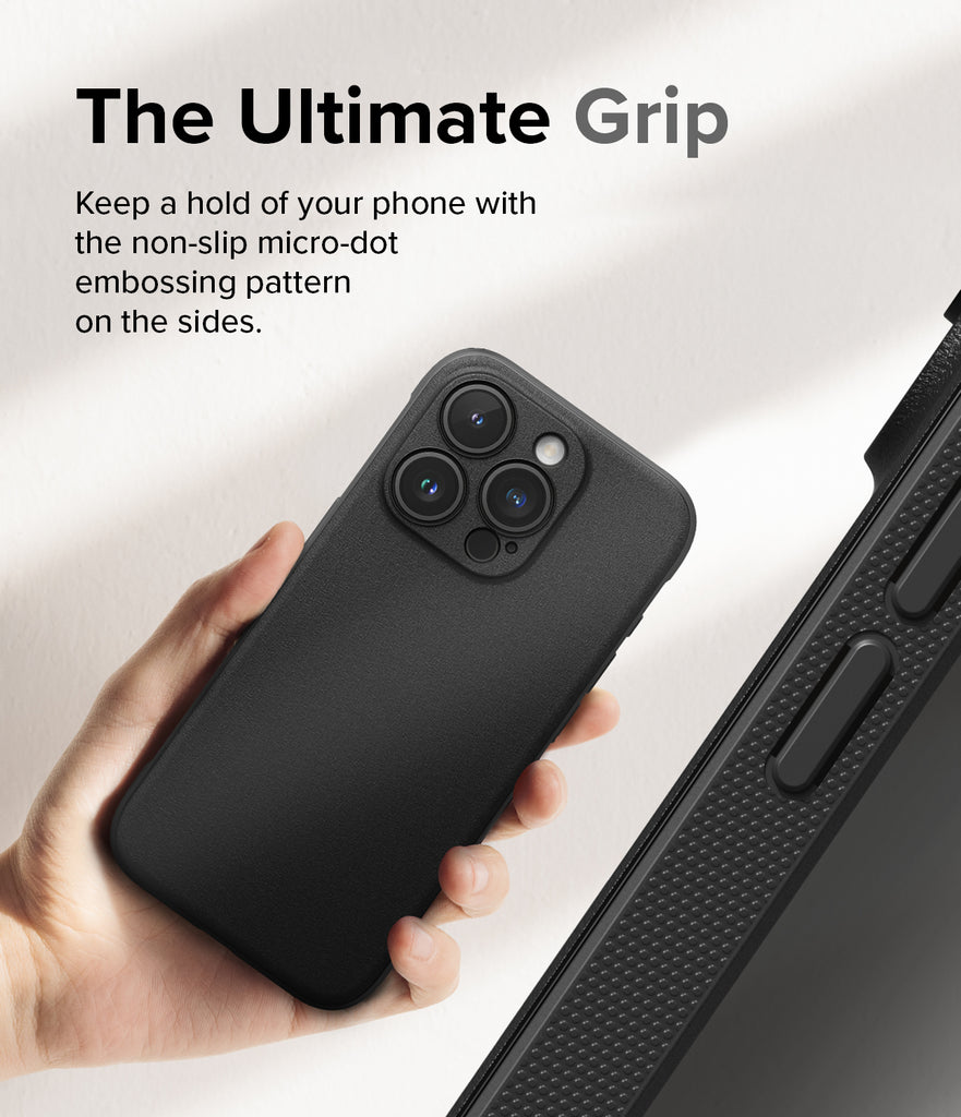 iPhone 15 Pro Case | Onyx Magnetic Black - slim, lightweight, enhanced grip, MagSafe-compatible chargers and accessories