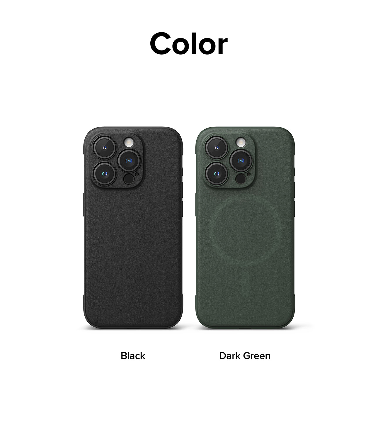 iPhone 15 Pro Case | Onyx Magnetic - Dark Green - Color