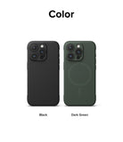 iPhone 15 Pro Case | Onyx Magnetic - Dark Green - Color