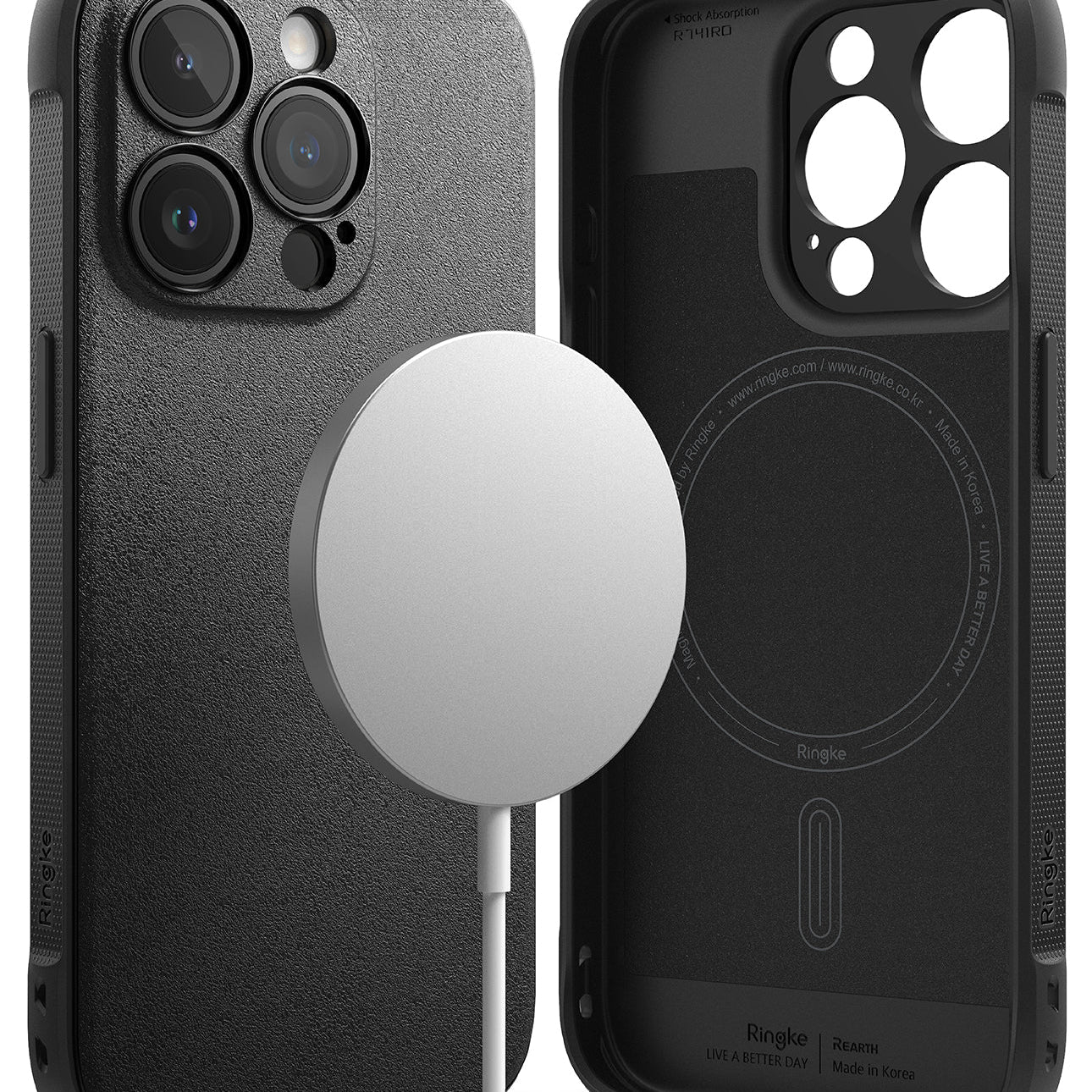 iPhone 15 Pro Max Case | Onyx Magnetic - Black
