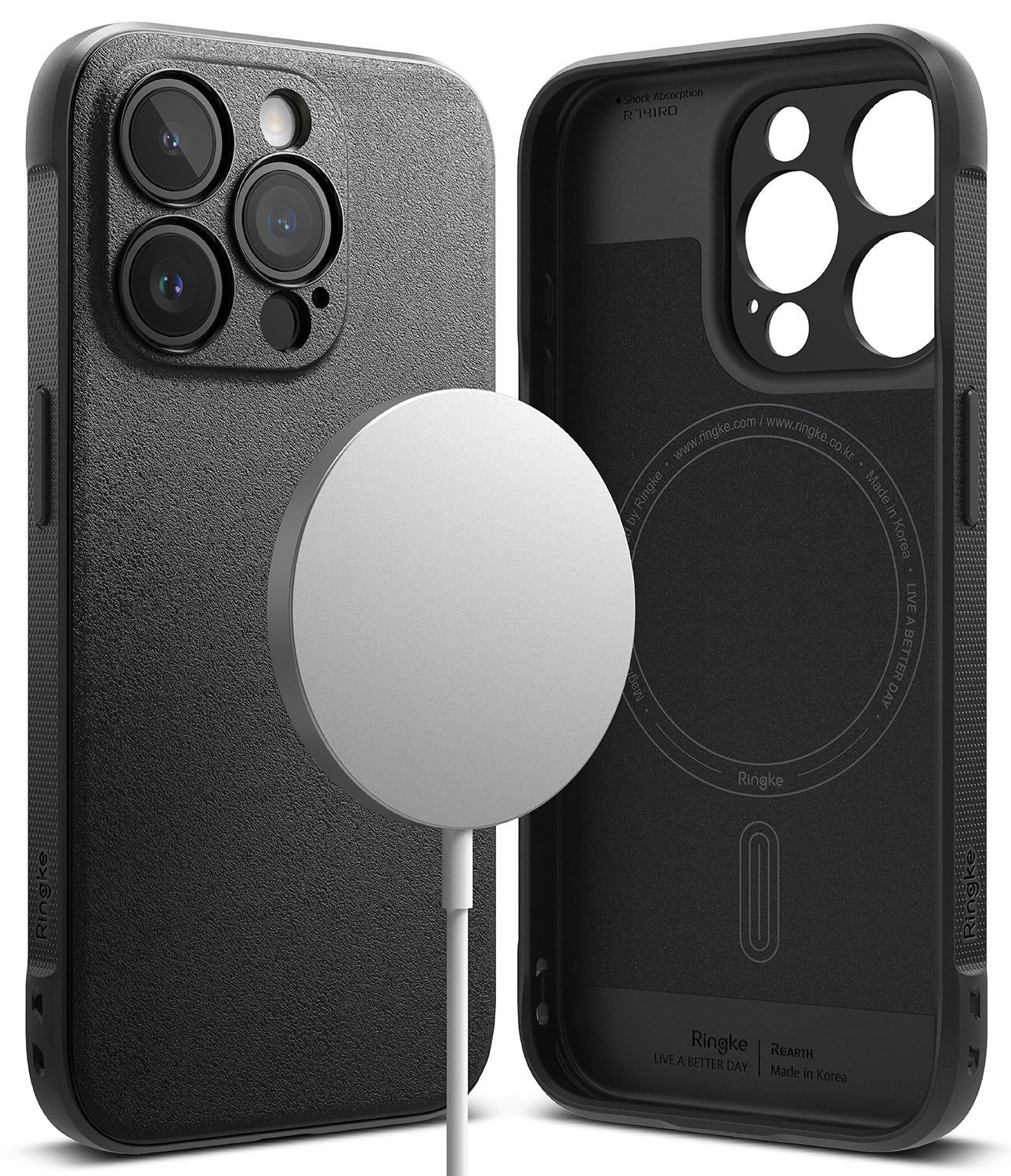 iPhone 15 Pro Max Case | Onyx Magnetic Black - slim, lightweight, enhanced grip, MagSafe-compatible chargers and accessories