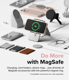 iPhone 15 Pro Case | Silicone Magnetic - Sand Pink - Do More with MagSafe. Charging, card holders, phone rings... Use all kinds of MagSafe accessories with the powerful magnet ring.