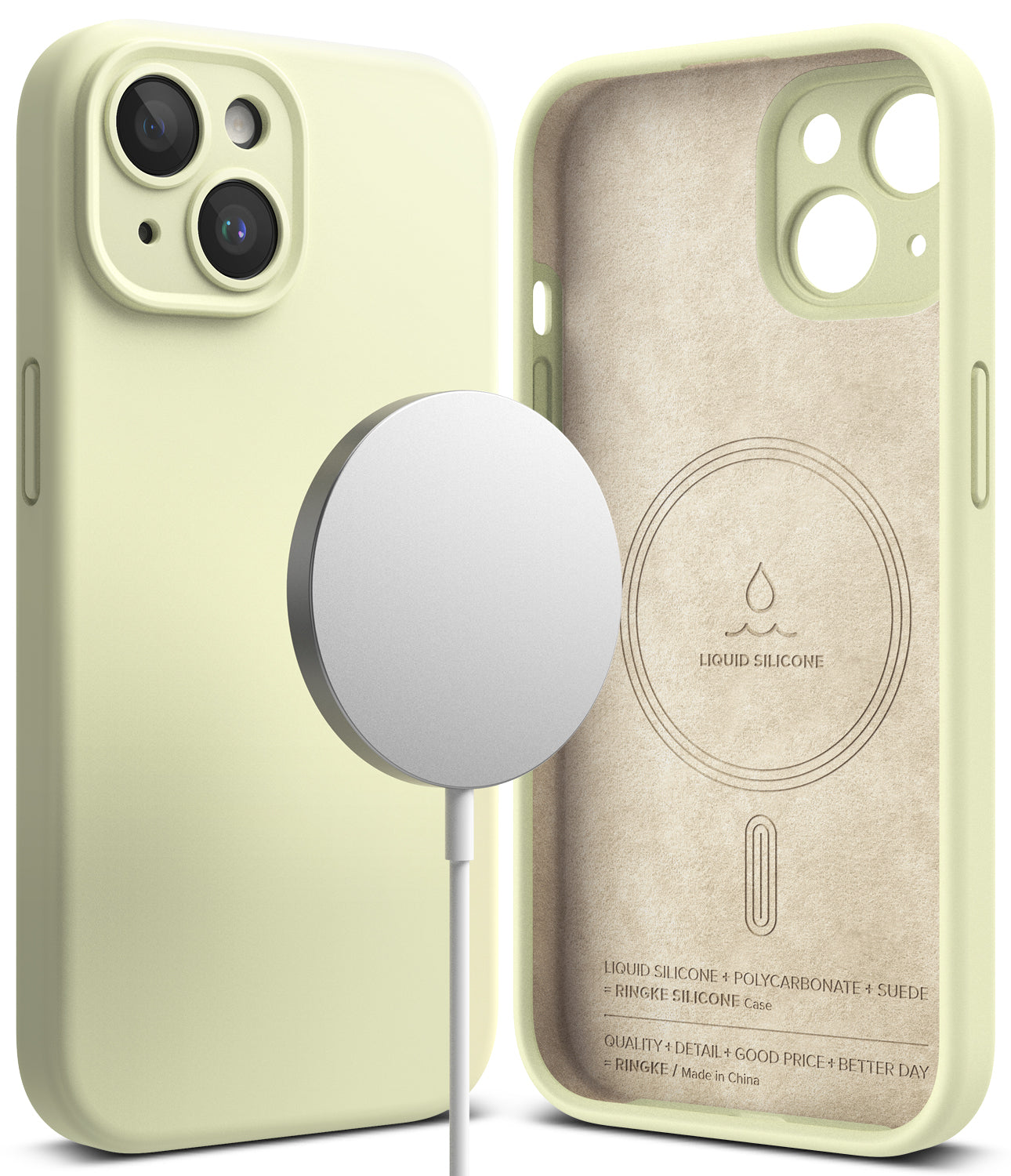 iPhone 15 Plus Case | Silicone Magnetic – Ringke Official Store