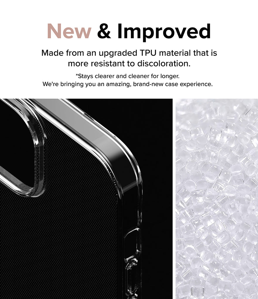 iPhone 15 Case | Air - Clear / Glitter Clear - slim and lightweight case