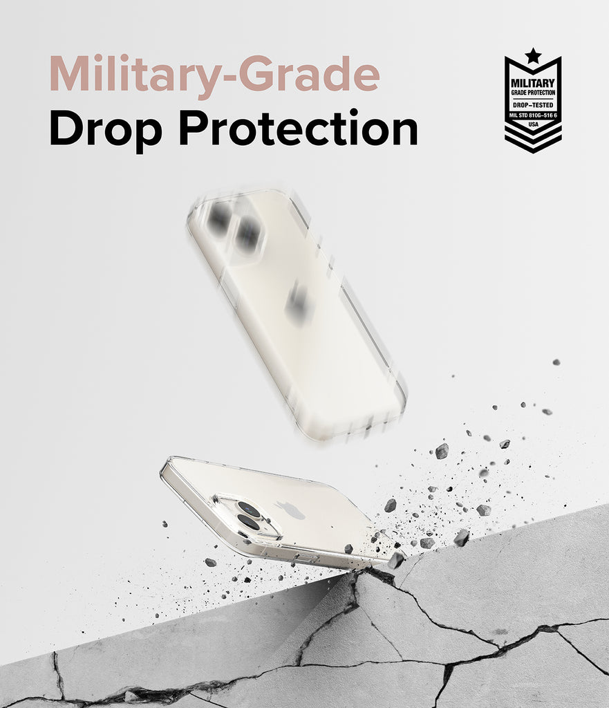 iPhone 15 Case | Air - Clear / Glitter Clear - slim and lightweight case