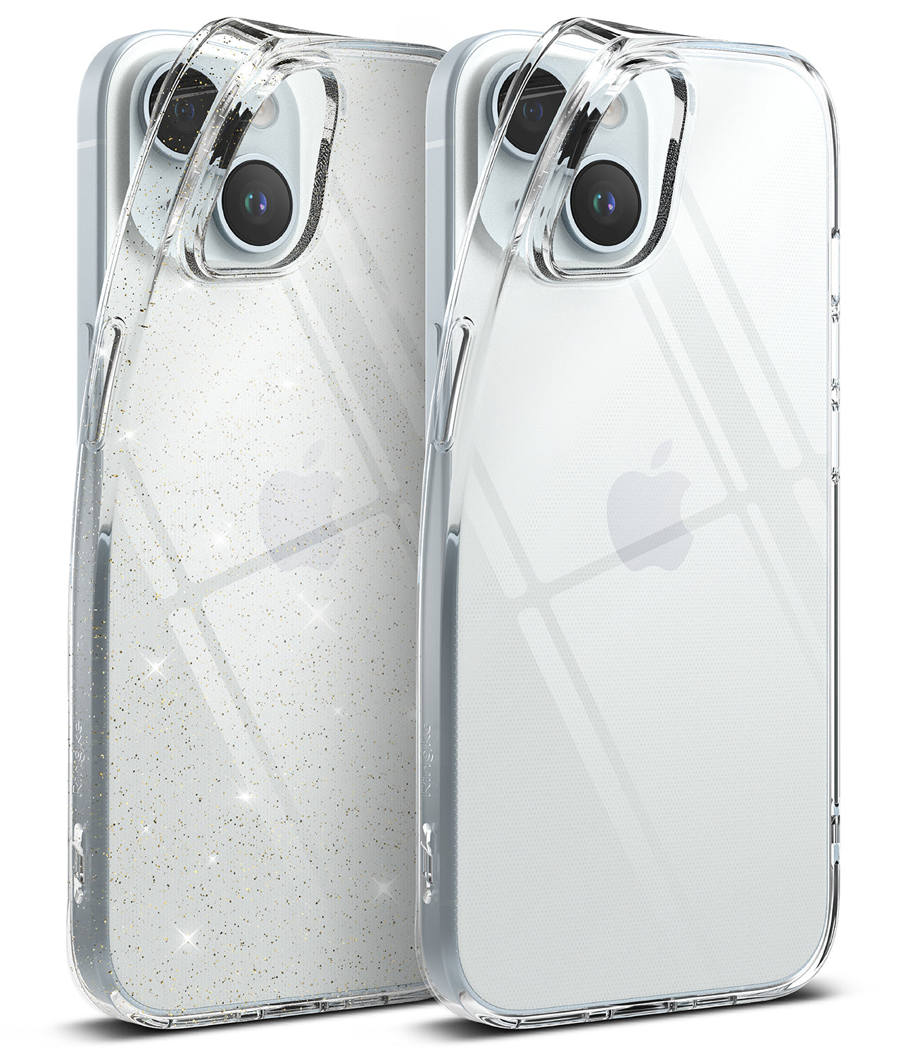 iPhone 15 Case | Air - Clear / Glitter Clear - slim and lightweight case