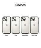 iPhone 15 Case | Fusion Bold Matte/Black - Colors