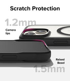 iPhone 15 Case | Fusion Bold Magnetic - Scratch Protection. 1.2mm Camera Lips. 1.5mm Raised Bezel