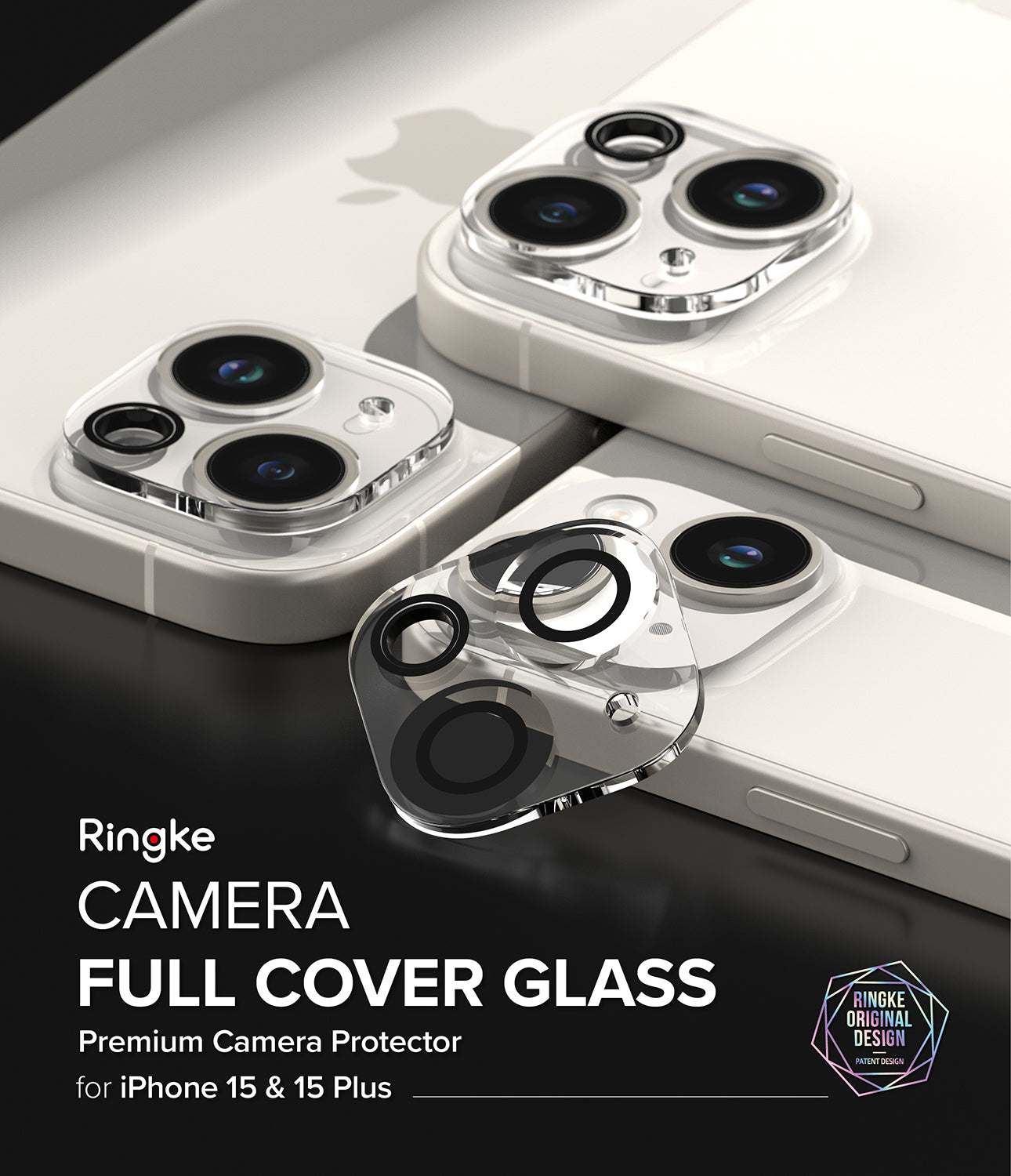 iPhone 15 Plus / iPhone 15 | Camera Protector Glass [2 Pack] - By Ringke