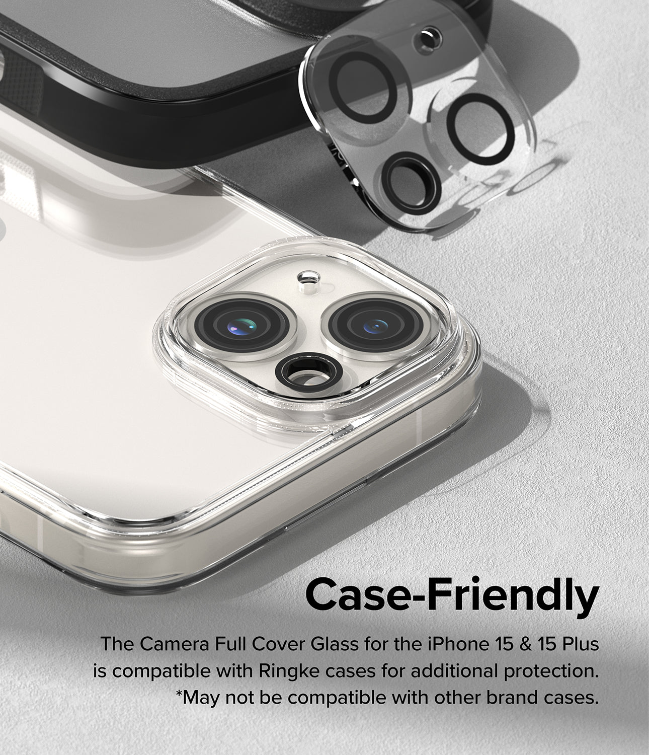 iPhone 15 Plus / iPhone 15 | Camera Protector Glass [2 Pack]