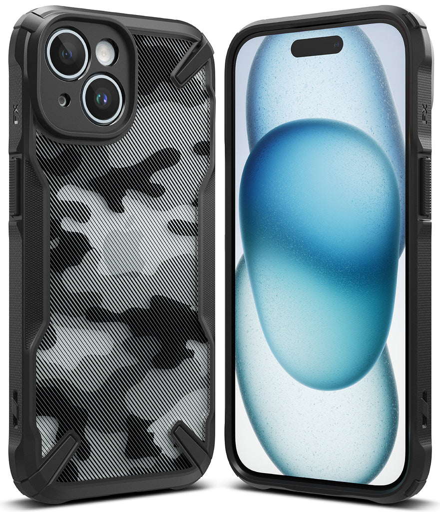 iPhone 15 Case | Fusion-X - Camo Black