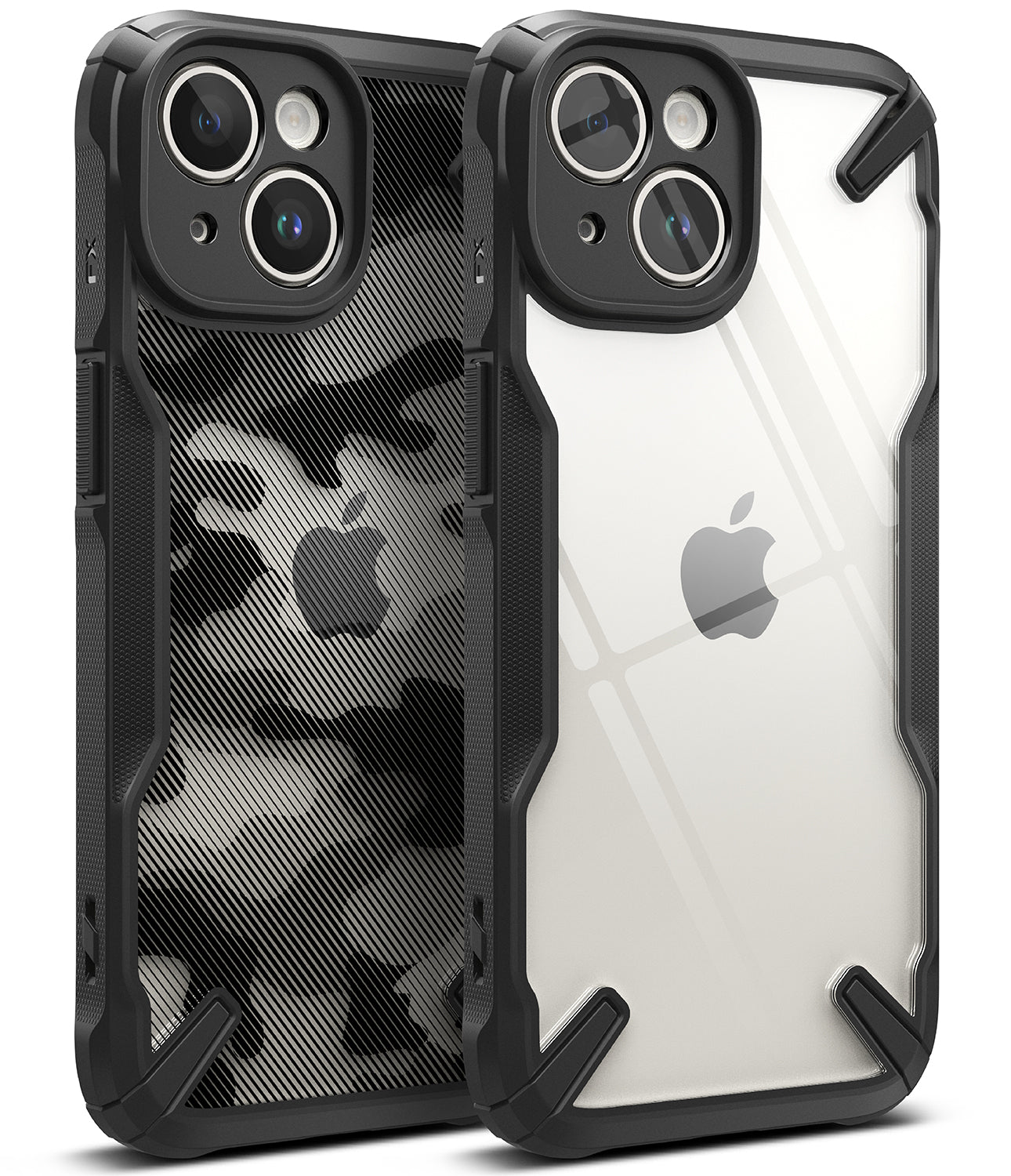 iPhone 15 Case | Fusion-X - Black / Camo Black