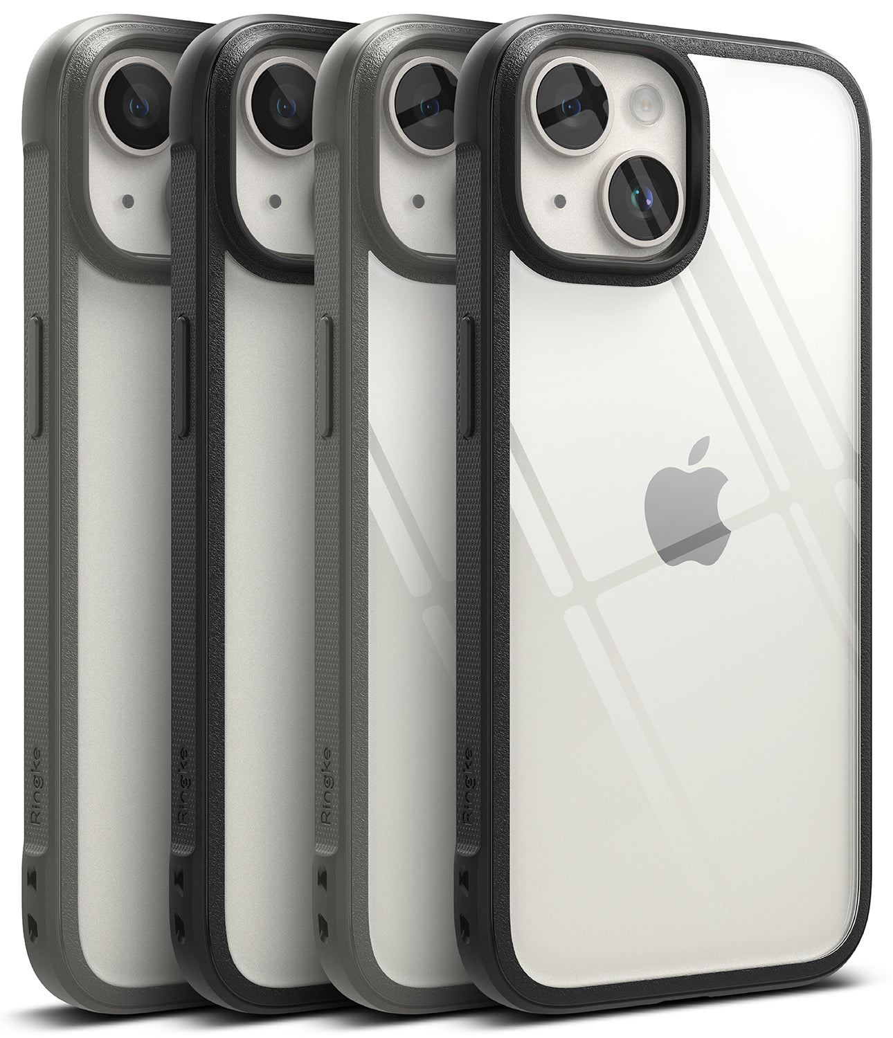 iPhone 15 Plus Case | Fusion Bold - Clear Black / Clear Gray / Matte Black / Matte Gray