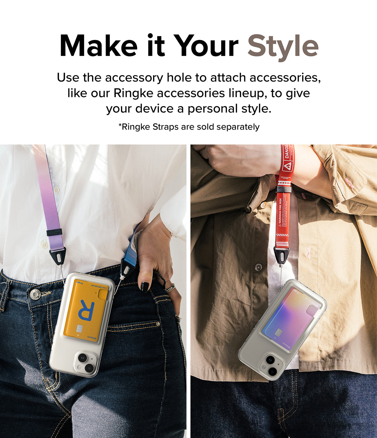 iPhone 15 Plus Case | Fusion Card - Make it Your Style. Use the accessory hole to attach accessories, like our Ringke accessories lineup, to give your device a personal style.