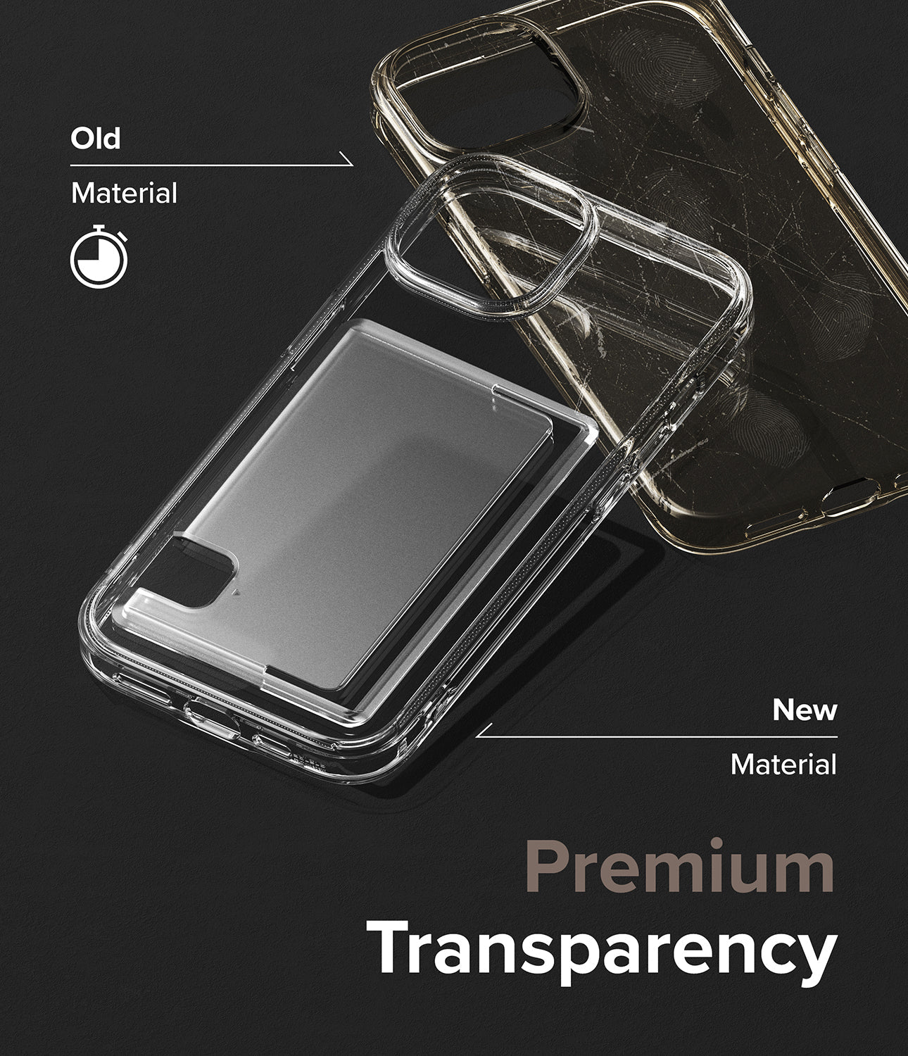 iPhone 15 Plus Case | Fusion Card - Premium Transparency