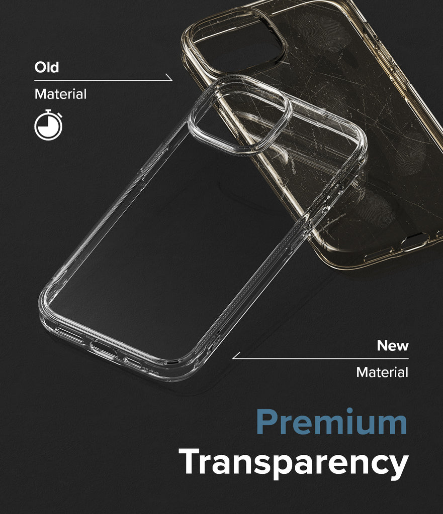 iPhone 15 Case | Fusion - Clear - Long lasting transparency  