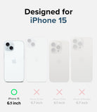iPhone 15 Case | Fusion - Matte Clear - Designed for iPhone 15