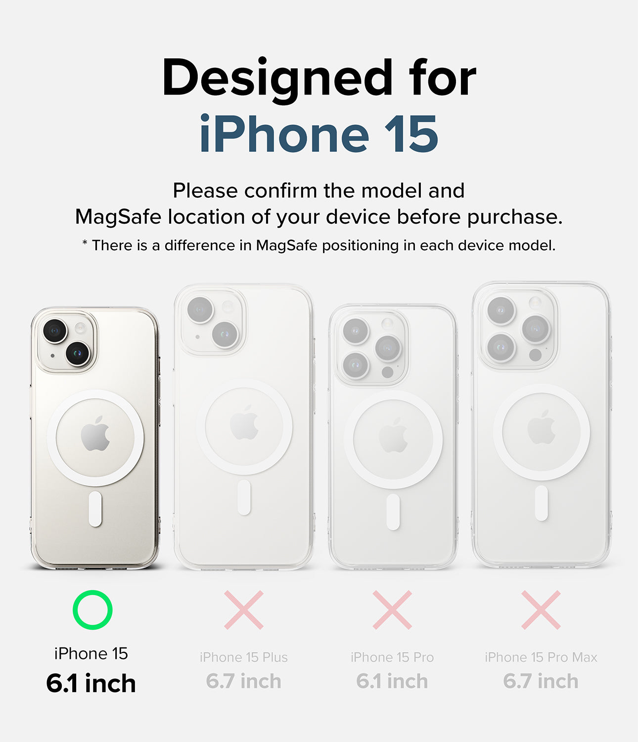 iPhone 15 Case | Fusion Magnetic | Ringke Official Store