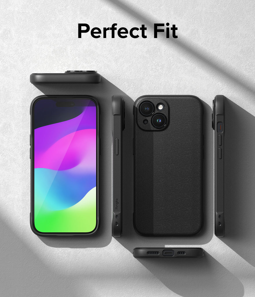 iPhone 15 Case | Onyx - Black / Dark Green. Perfect Fit.