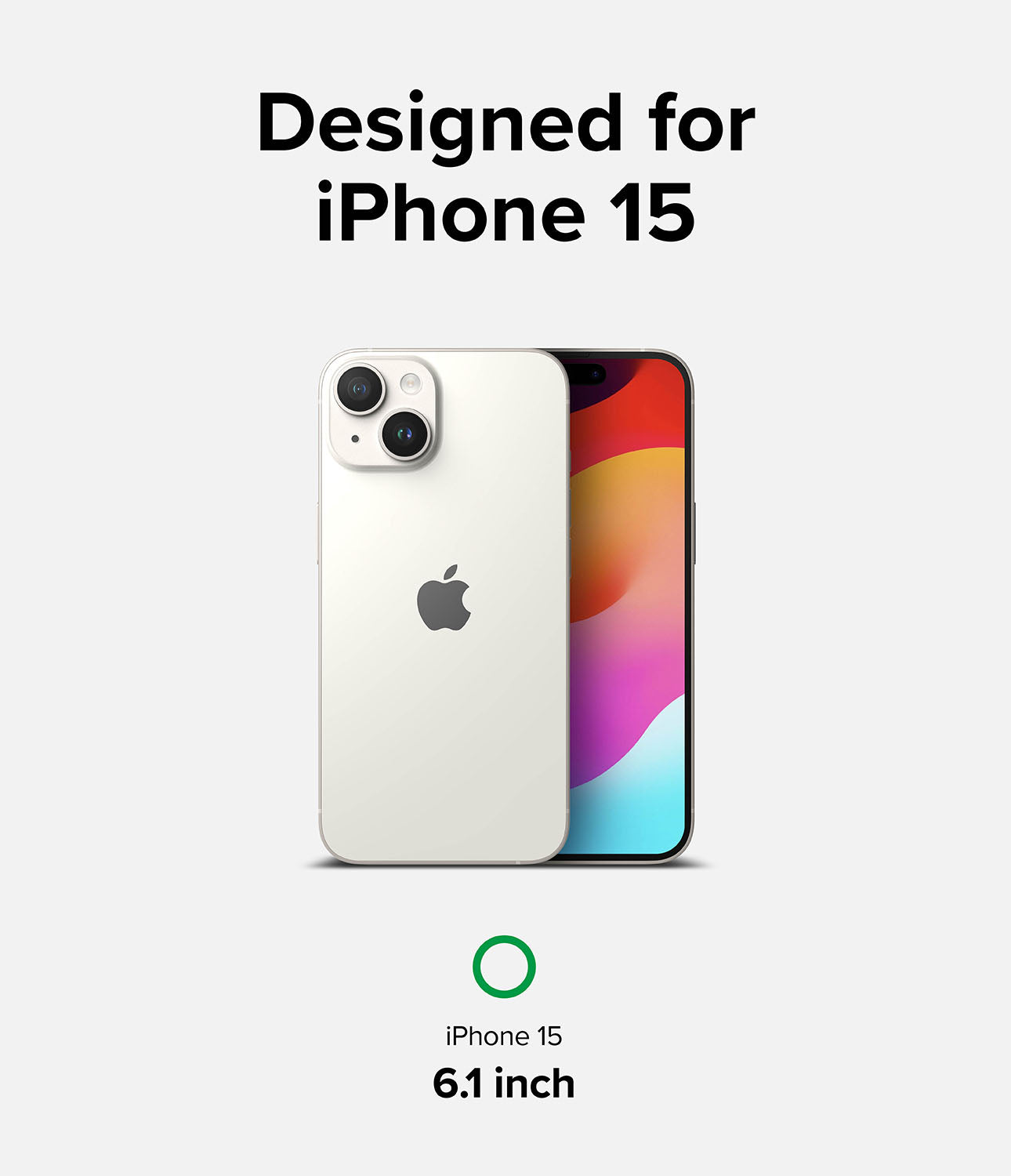 iPhone 15 Screen Protector | Privacy Glass - Designed for iPhone 15