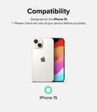 iPhone 15 Screen Protector | Full Cover Glass - Compatibility. Designed for the iPhone 15
