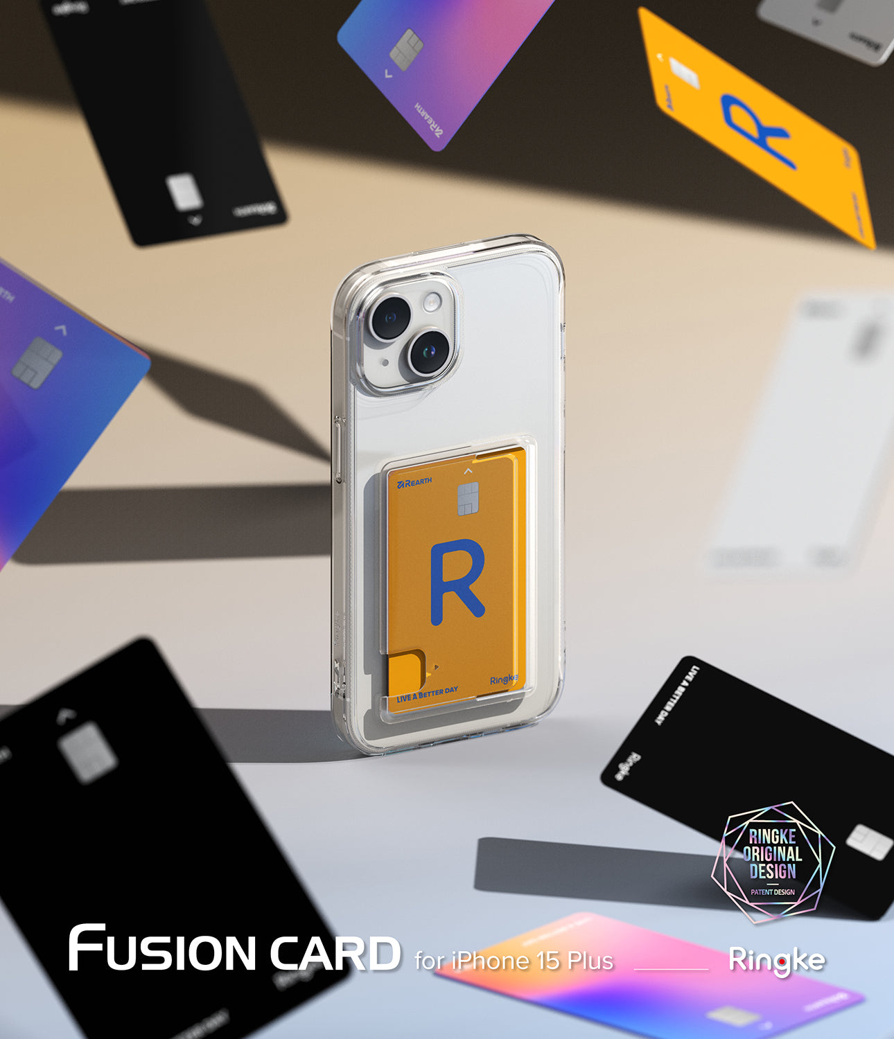 iPhone 15 Plus Case | Fusion Card - By Ringke