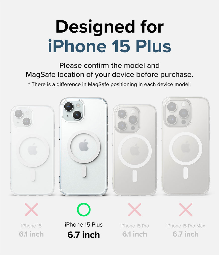iPhone 15 Plus Case | Fusion Magnetic Matte - Designed for 6.7 inch iPhone 15 Plus.