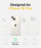 iPhone 15 Plus Case | Onyx Design - Designed for 6.7 inch iPhone 15 Plus.