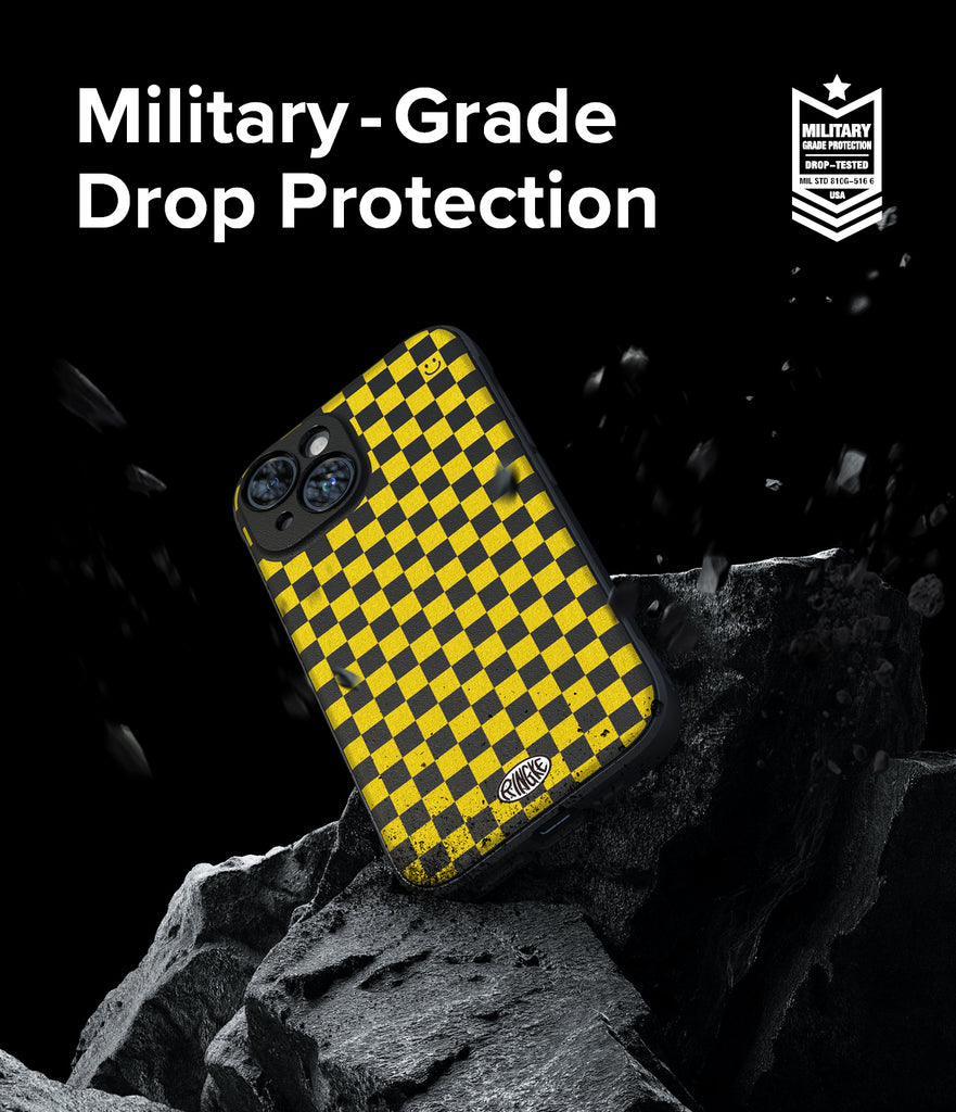 iPhone 15 Plus Case | Onyx Design - Military-Grade Drop Protection