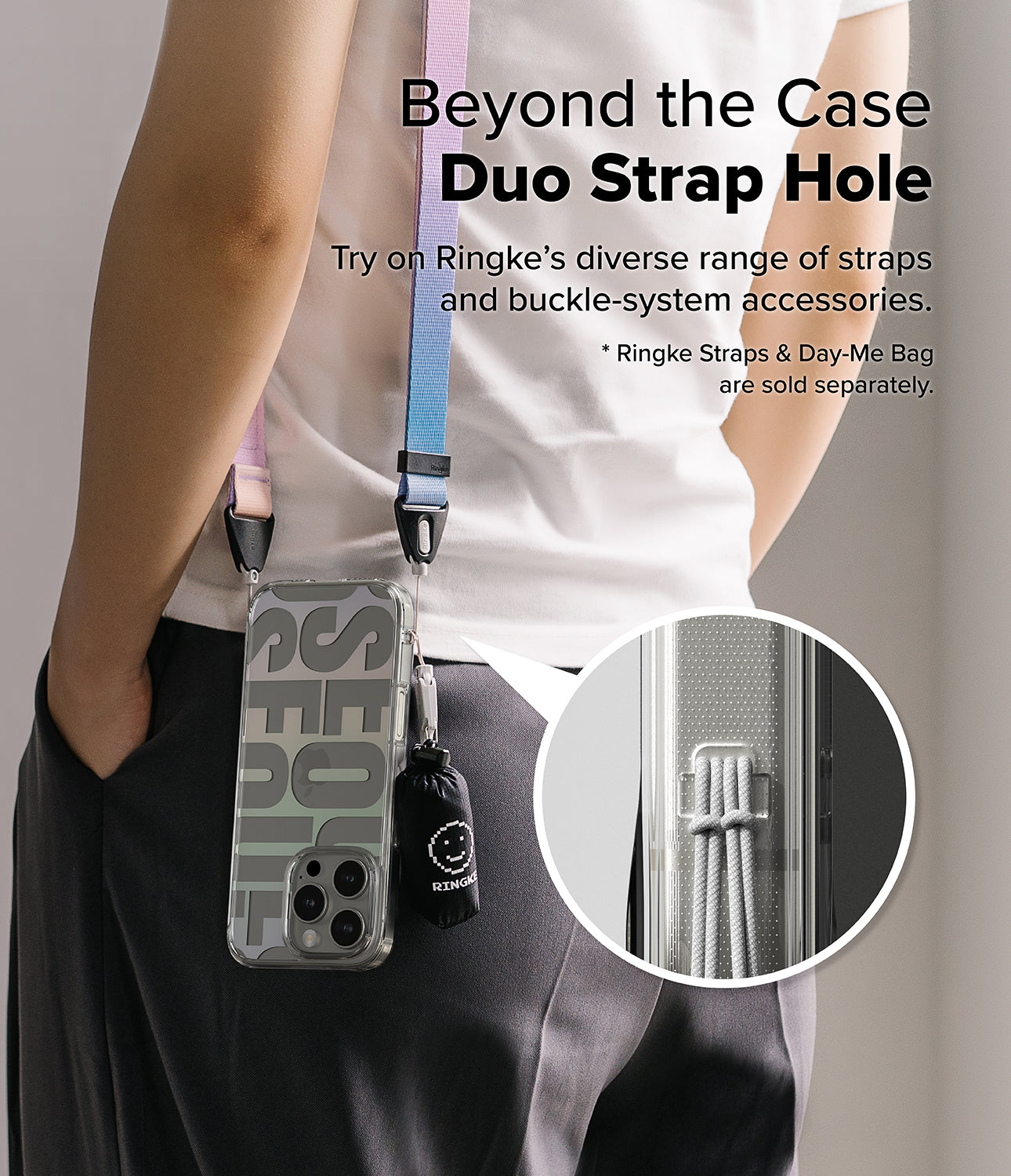 Beyond the Case Duo Strap Hole