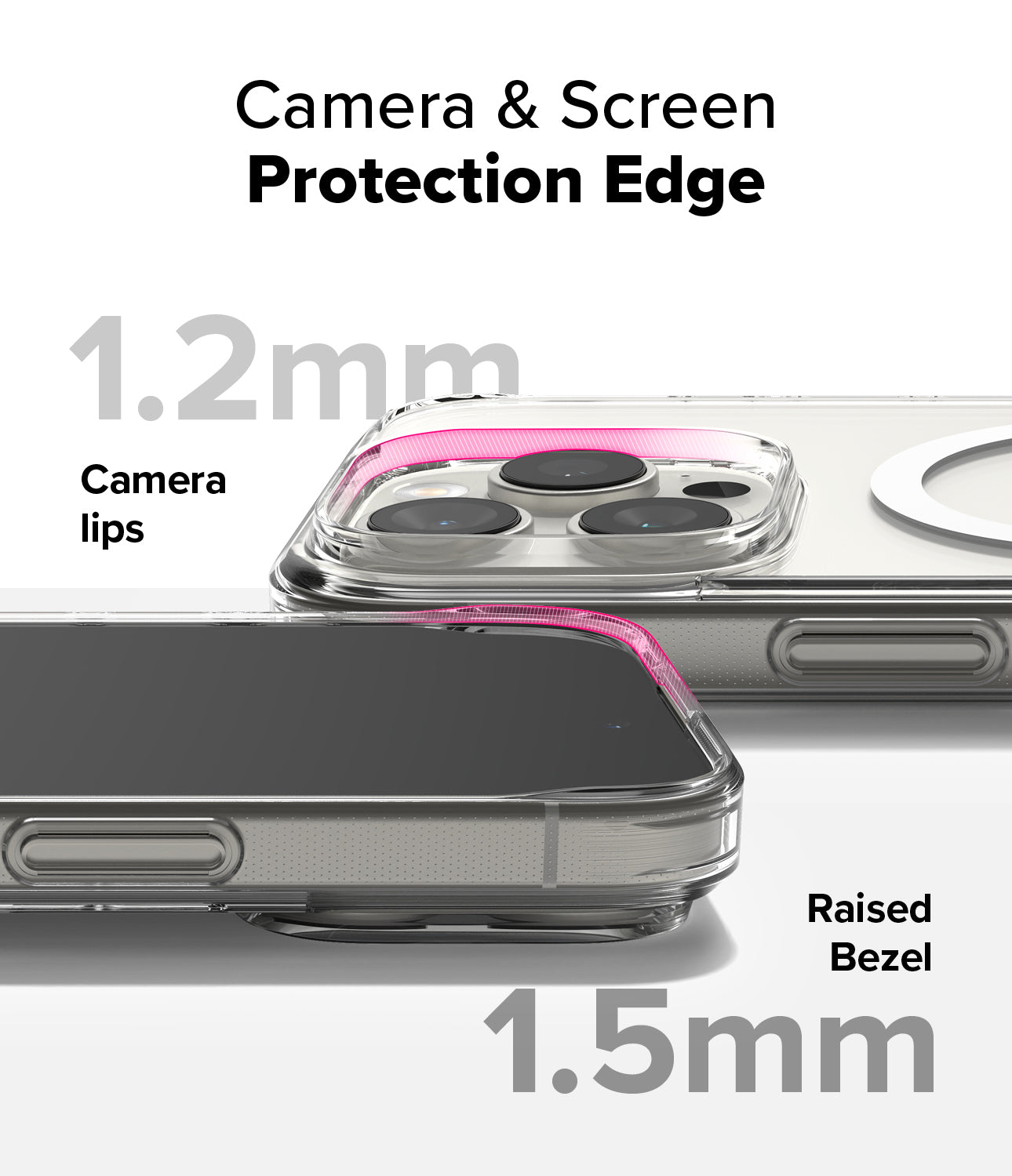 Ringke iPhone 16 Pro Max Case | Fusion Magnetic Camera & Screen Protection Edge