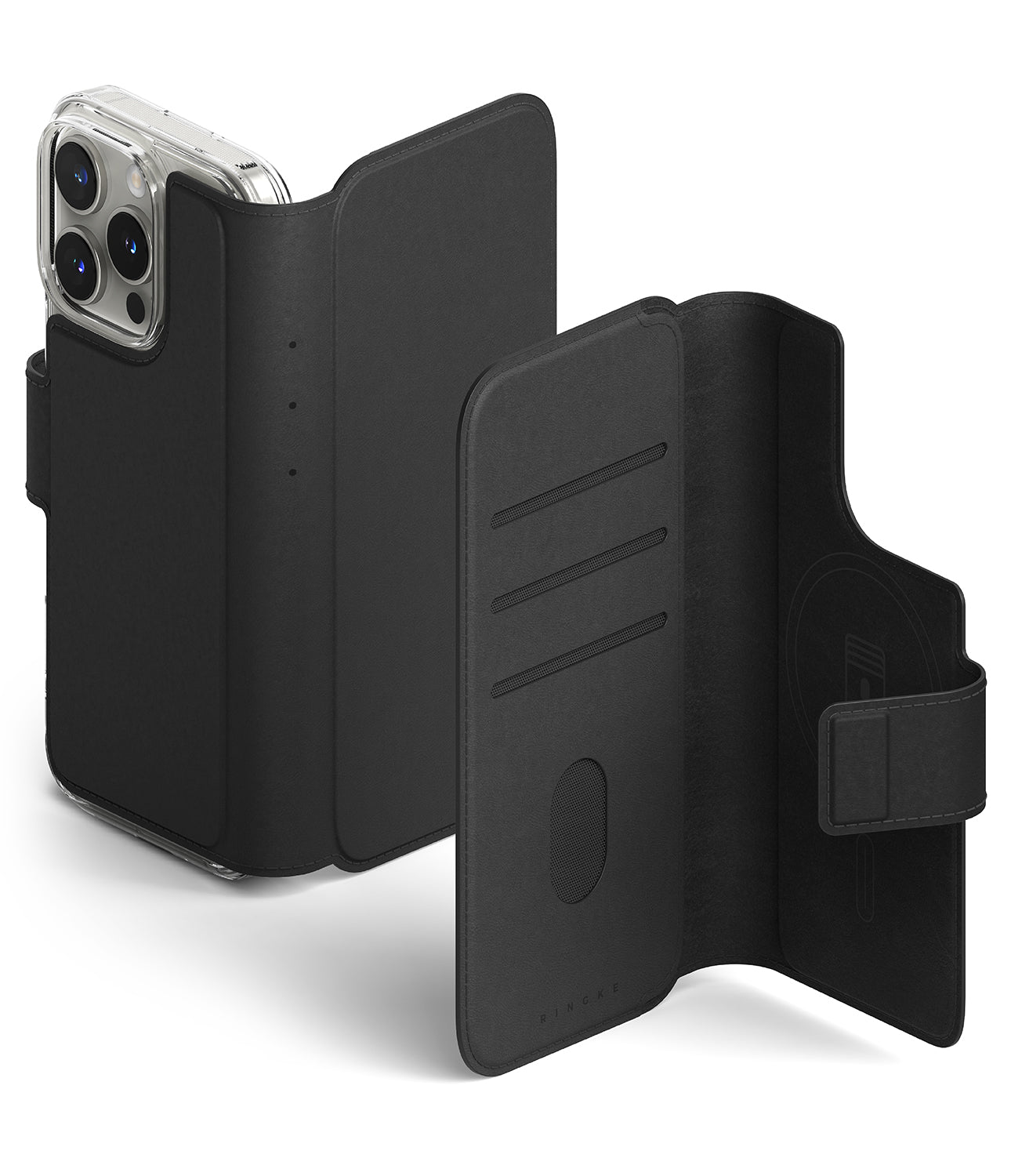 iPhone 16 15 14 13, Pro Magnetic Case | Folio Wallet Magnetic