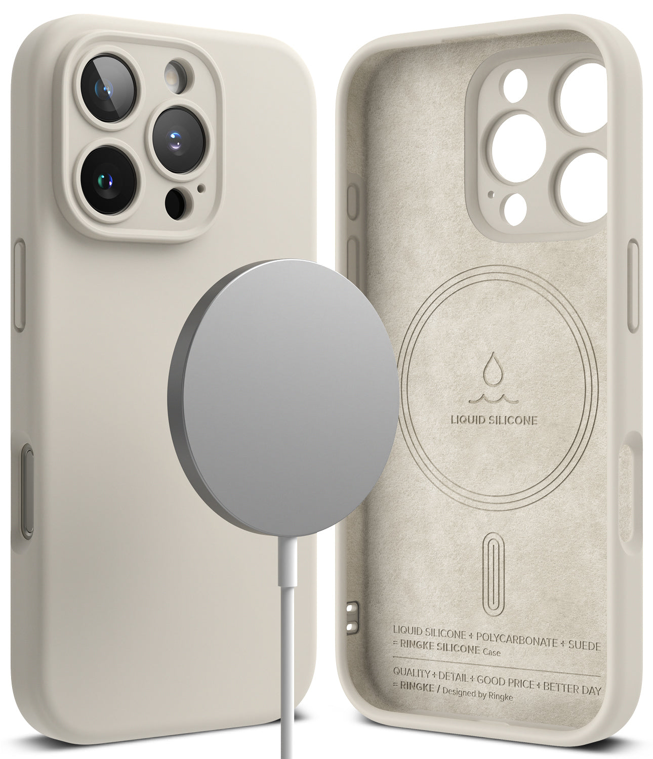 iPhone 16 Pro Case | Silicone Magnetic