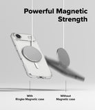 [Combo] iPhone Air Cover | Folio Grip Wallet Magnetic + Fusion Magnetic - Magnetic case holding a disc versus a falling one.